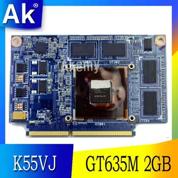 AK K55VJ GeForce GT 635M N13P-GLR-A1 2 GB, Video karta Pamäte Pre ASUS K55VJ K55VM notebooku Grafická karta Testované