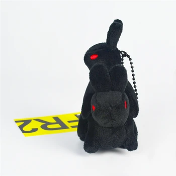 Milovanie králiky FR2 zla objavovať králik VANQUISH Fajčenie Zabíja bábiky bábiky roztomilý králik prívesok hračky plyšové divný Malý Prívesok