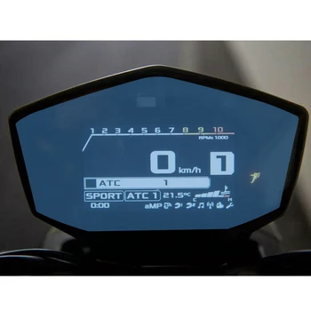 Motocykel Panel Nástroja Rýchlomer Chránič Film Obrazovke Nálepky vhodné Na Aprilia RSV4 Triasť Dorsoduro 900 2017 2018
