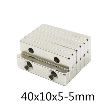 5/10/30pcs Silné Quadrate DIY Silný Malé Magnety 40x10x5-5mm NdFeB Magnety 40x10x5-5mm