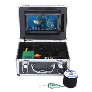 Ryby Finder Podmorský Rybolov 1080P Fotoaparát Kit 7 Palcový WIFI Bezdrôtové 16 GB Video Nahrávanie, DVR +15M 20M 6W biela Led