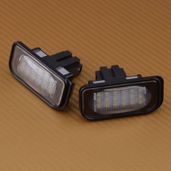 CITALL 2ks bez Chýb 12V 18 LED špz Svetlo vhodné na Chrysler Crossfire Kupé & Roadster 2004 2005 2006 2007 2008