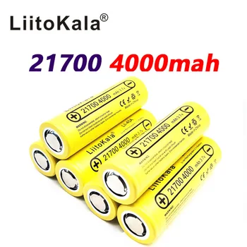 LiitoKala Li 21700 4000 mah 3.7 V 40A-Ni pre Elektronické Cigarety Mod / Kit 3,7 V 30A Moc 5C Stiahnuť Sadzba