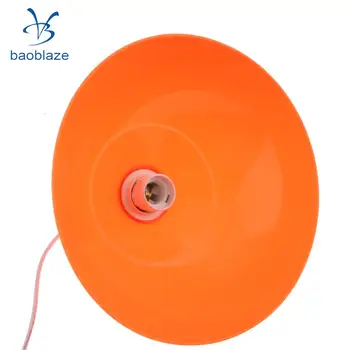 2 ks Semi-circular Tienidlo Lampy Luster Tienidlo svietidlami Oranžovej