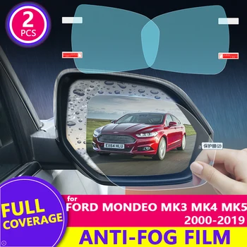 Pre Ford Mondeo 2000-2019 MK3 MK4 MK5 Spätné Zrkadlo Film HD Anti-Fog Anti-Scratch Rainproof Auto Zrkadlo Nálepky Príslušenstvo