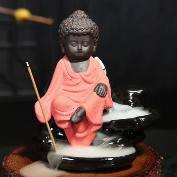 Tvorivosť Mních Kadidlo Kužele Horák Malý Buddha Lopatku Ručné Porcelánu, Keramiky Lopatku Kadidlo Nálepky Držiteľ