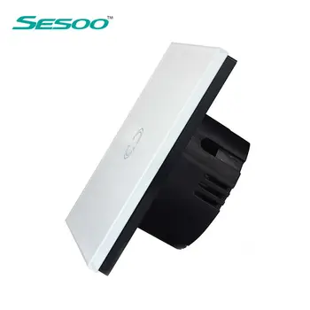 SESOO Normy EÚ Smart Switch ,1 Gang1 Spôsobom ,Diaľkové Ovládanie LED+Osvetlenie, vypínač, Diaľkové Ovládanie Dotykové Prepínanie