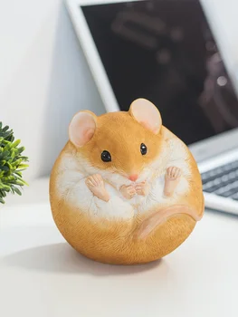 Dno non-slip roztomilé myši prasiatko živice tvorivé peniaze box simulácia sľubný potkan dekorácie