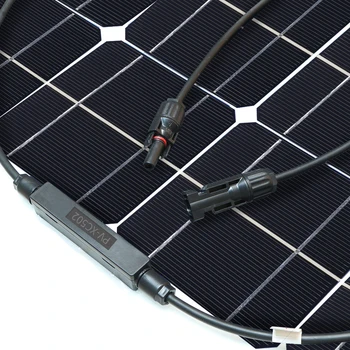 USA Solarcity 100W Semi pružné solárne panely 12V pre RV,Námorné, Yatch,camping,caravan použitie