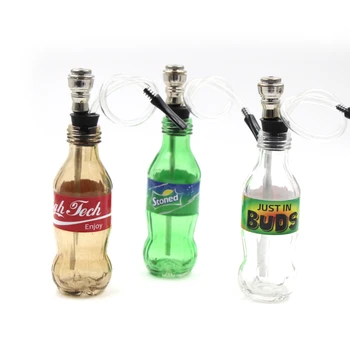 Nové sklenené fľaša na vodu, kreatívne funkcie cigariet fľaše, absolútne atraktívne, výhodné a upratané. Bez domova dodávky,