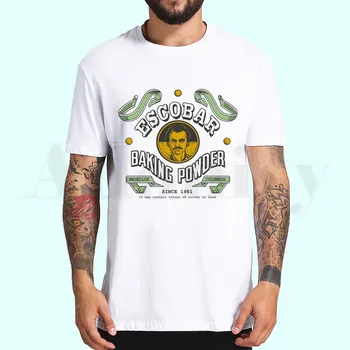 Narcos Pablo Escobar Thug Life Mužov Príležitostné Tlače pánske T-shirt Vysokej módy Krátkym rukávom pánske T-shirt pánske Tričko Tričko