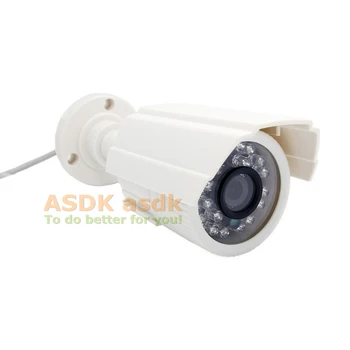 Vonkajší KAMEROVÝ 700TVL LED Bezpečnosti Noc Sony Effie-E CCD / CMOS Fotoaparát Vodotesný Video Analógový kamerový Systém HD Cam