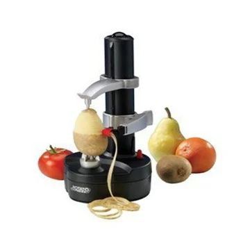 Nové elektrické špirály apple škrabka rozbrusovacia píla slicer ovocia, zemiakov peeling automatické batériový stroj s nabíjačku eú plug