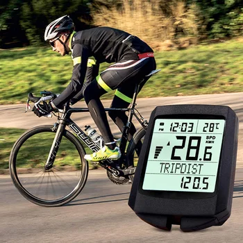 Požičovňa Počítačov Wireless Speed Meter LCD Displej Digitálne Multifunkčné Rýchlomer Nepremokavé Športové Senzory Bike Počítača