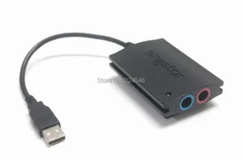 PÔVODNÉ SCEH-0001 USB Konvertor Mikrofón, Adaptér pre SingStar PlayStation 2 a 3
