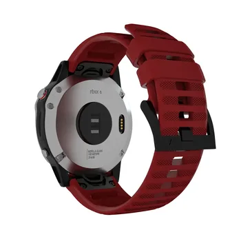 22 mm Zápästie band s rýchloupínacou Náhradný popruh pre Garmin Fenix 6 GPS Smart Hodinky Jednoduché uchytenie Pásma Pásu náramok Watchband