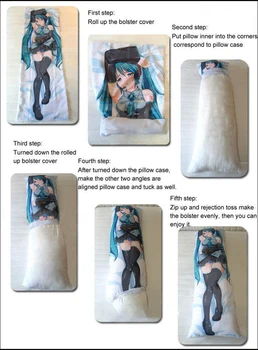 Roztomilé Anime MILÁČIK v FRANXX Nula Dva Vankúš Dakimakura Prípade Sexy Dievča 3D obojstranné posteľné prádlo Objímanie Telo Pil