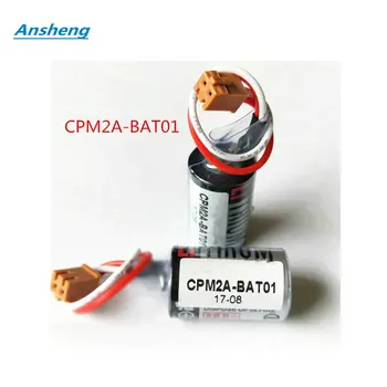 5 ks/veľa Originálne Nové CPM2A-BAT01 3.6 V CPM2A / CQM1H PLC Lítiové Batérie, Batérie s konektormi konektory ER3V JZSP-BAT01