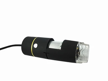 Lupa so Stojanom 1000X 8 LED Elektronickým Mikroskopom USB Endoskop 2MP Black Practic zväčšovacie sklo Kamery Stôl Loupe