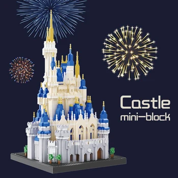 Balody 16061 svetoznámej Architektúry Royal Veľký Hrad 3D Model DIY Mini Diamond Kvádre, Tehly, Budova Hračka pre Deti, žiadne Okno
