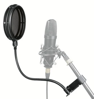 Alctron PF04 vysoko kvalitný mikrofón pop filter s dvoma jednotlivých vrstiev pre profesionálne štúdiové nahrávanie