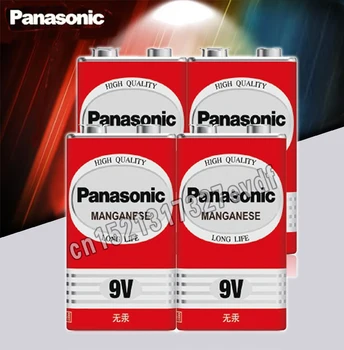 4PCS/VEĽA Originálne Panasonic Greencell PP3 6F22 6LR61 MN1604 9V Blok Ťažkých Cell Batéria