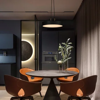 Aisilan minimalistický LED prívesok svetlo Nordic štýl Valcové Moderných pre jedáleň, kaviareň a bar osobnosti prívesok na čítanie