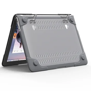 Nové Shockproof Prípade Pevného Skladací Stojan Pre macbook Air Pro Retina 11 12 13 15 Pre Mac book 13.3 palcový Dotykový Panel +Kryt Klávesnice