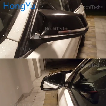 Pre BMW 1 Series F20 F21 Hatchback 2012-2018 Nahradiť pôvodný auto zrkadlo pokrytie M3 M4 vzhľad svetlé čierne zrkadlo pokrytie