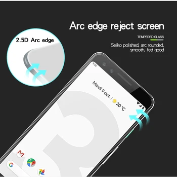 Mofi Pre Google Pixel 3 Sklo Tvrdené Plný Kryt Ochranný Film Screen Protector Pre Google Pixel3 Tvrdeného Skla Pre Pixel 3