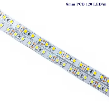 10 Ks 5m SMD 2835 120 240 LED/m DC12V LED Pásy IP20 Non vodotesný Flexibilný pás s nástrojmi String pásky LED svietidlo stropné svietidlo osvetlenie