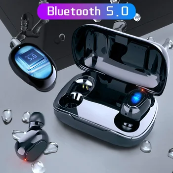 Bezdrôtové Slúchadlá Bluetooth TWS Touch Ovládania S Mikrofónom Športové Headset Hluku Zrušiť Mini Slúchadlo headset