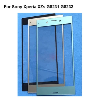 Pre Sony Xperia XZs G8231 G8232 Predné Vonkajší dotykový Displej Sklo Objektívu bez flex kábel Krytie Opravy Dielov G 8231 G 8232