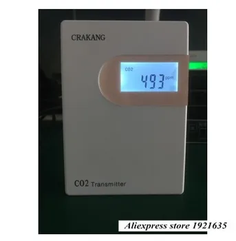 CRAKANG CO2 Oxid Uhličitý Vysielač Senzor (na Stenu) 4-20MA Výstup / RS485