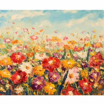 GATYZTORY Kvety Maľovanie Podľa Čísel Pre Dospelých, Deti DIY HandPainted olejomaľba Domáce Dekorácie Jedinečný Dar