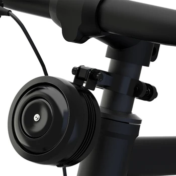 125db USB Nabíjanie Bicyklov na Elektrický Zvonček Cyklus Motocykel, Skúter Trúby Horn Voliteľné Proti krádeži alarm, Sirény & Diaľkové Ovládanie