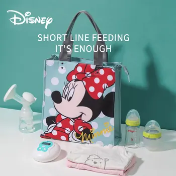 Disney Najmladšie Dieťa Plienky Tote Bag Materskej Izolované Maminku Tašky Mickey Batoh Pre Mamu Vodotesný Proti Hnilobe Skladovanie Taška