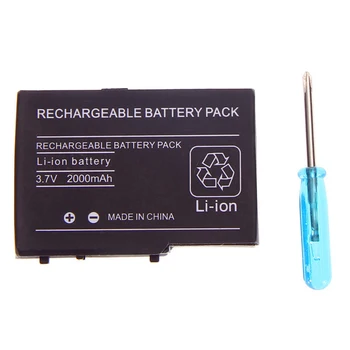 2 KS 2000mAh Batéria + Nástroj Pack Súprava pre Nintendo DSL NDS Lite NDSL Batéria Li-ion Nabíjateľná Lítium-iónové Batérie 3,7 V