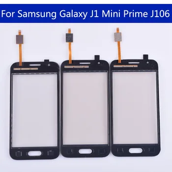 10pcs\veľa Pre Samsung Galaxy J1 Mini Prime J106 J106H J106F J106B J106M SM-J106F Dotykový panel Digitalizátorom. Sklenený Dotykový displej
