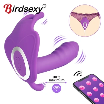Nosenie Dildo APP Remote Vibrátor Sexuálne Hračky pre Pár Orgazmus Masturbator Bezdrôtové Diaľkové Ovládanie Dildo Vibrátory pre Ženy Nohavičky