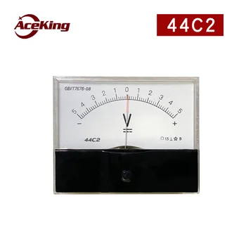 44c2 pozitívne a negatívne 20V 50 200V 1000V DC voltmeter obojsmerný meter 44c1 voltmeter ± ukazovateľ