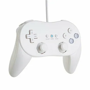 Klasický Herný Ovládač S Grip Gamepad Pre Nintendo Wii Hra Ovládač Radiča Diaľkový Spínač Konzoly Joypad