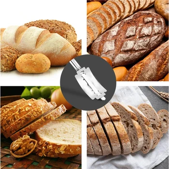 Chlieb Fréza Nastaviť Pre Sekanie Bodovanie Blade Sekanie Nástroj Cesto Fréza Chlieb, Bageta, Rezanie Vzor Nôž Pečenie Nástroje