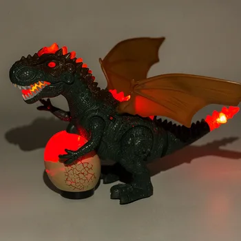 Horúce T-Rex Dinosaura Elektrické Deti Deti Hračky Chôdza Zvieratá Obrázok Hračky S Svetlo, Zvuk Halloween Darčeky Dino Kreslených