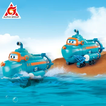 Super Krídla Beach Water S Hudbou Deti Hračky Wild Tím Priateľov Ponorka Obrázok Veľké Playset Pre Deti Narodeninám