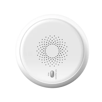 Tuya Zigbee Inteligentný Detektor Dymu Senzor Bezpečnostný Alarm Systém Inteligentného Života/tuya App Požiarny hlásič Dymu Hlas Bleskové Svetlo, Budík