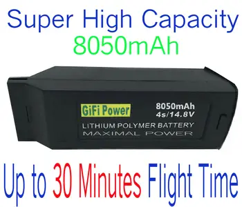 8050mAh 14,8 v v Lipo Batérie pre Yuneec Typhoon H Drone RC Hexacopter