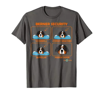 2019 Lete Novej Značky T Shirt Mužov Hip Hop Muži T-Shirt Bežné Fitness Berner Security | Funny Bernese Horský Pes darčekové Tričká