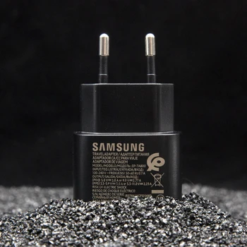 Skutočné Samsung Note10 Plus Nabíjačku 25W Super Rýchly USB PD Poplatok Adaptér Pre Galaxy s rezacím zariadením S10 Plus Ultra A90 A80 Poznámka 10 9 Telefón