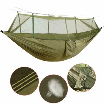 Prenosné Camping Hojdacia Sieť Mosquito Net Stan Nylon Manželskou Posteľou Visí Swing Stoličky